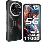 OUKITEL WP55 5G Smartphone Robuste Android 15 Téléphone Incassable - 36Go+256Go/2To 6.6''FHD+ 120Hz 108MP+32MP 11000mAh NFC- Orange