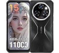OUKITEL WP55 Pro Telephone Portable Incassable 5G 48+512Go 6.6" 11000mAh Dual SIM/NFC Noir Noir