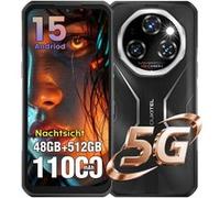 OUKITEL WP55 Pro Téléphone portable Incassable 5G 48Go+512Go 6.6" Dual SIM/NFC Noir Noir