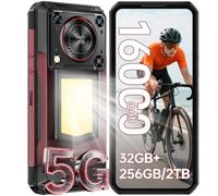 OUKITEL WP56 Telephone Portable Incassable Android 15, 32Go+256Go/2To Smartphone Incassable 2025, 6,78" FHD+, 16000mAh Telephone Portable Chantier 5G, 108MP+32MP, Double SIM/GPS/Empreinte Digitale