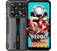 Oukitel WP60 5G Smartphone Robuste 36Go + 512Go 10000mAh/33W 108MP Caméra 7,2'' 120Hz Écran IP68 Téléphone Dual SIM NFC GPS - Noir