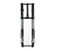 OUKMXSY Fourche inversée à Double épaulement de débattement de 160 mm, Fourche Avant à Suspension pneumatique pour VTT 26/27,5/29 Pouces, réglage du Rebond 110 x 15 mm, Accessoires