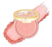 Oulac Blusher Satin Cream Blusher, surligneur avec blush éblouissant, maquillage longue durée, résistant à la décoloration et à la transmission, végétalien & cruelty Free, ST04 Flower Candle