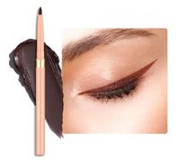 OULAC Crayon Yeux Waterproof, Eye Liner Marron Mat avec Couleur Intense, Eyeliner Anti-salissures Texture Lisse et Crémeuse, Tenue 12h+, Vegan (03) Teddy