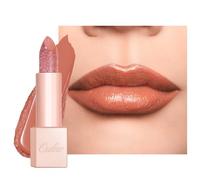 OULAC Rouge a Levre Hydratant, Rouge à Lèvres Marron Scintillant et Baume à Lèvres Pour Lèvres Sèches, Super Crémeux, Léger & Agréable Pour La Peau, Vegen (11) La Vita