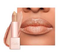OULAC Rouge a Levre Hydratant, Rouge à Lèvres Nu Doré Scintillant et Baume à Lèvres Pour Lèvres Sèches, Super Crémeux, Léger & Agréable Pour La Peau, Vegen (13) Sahara Glow