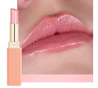 Oulac Rouge a Levre Pêche Rose et Baume Teinté 2 in 1 - Juteux et Brillant, Soin Pour Les Lèvres, Hydratez les Lèvres Sèches, Gercées et Abîmées, Texture Crémeuse, Confort Végétal 22