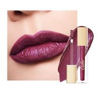 Oulac Rouge à Lèvres Liquide Brillant - Encre a Levre Longue Tenue, Lustrous Rouge a Levre, Sans Transfert, Imperméable, Haut pigmenté, Pailleté Mat Effet, Végétalien, 4.5 ml, MS05