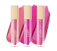 Oulac Set de rouges à lèvres - Finition mate et satinée - Rouge à lèvres liquide mat et crayon de soin crémeux - Hautement pigmenté - Longue durée - Végétalien (M06 + MS08 + M25)