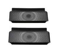 Oulages Intérieurs Pour Tesla Pour Model 3 2019 2020 Accessoires Colonne Avant Toit Klaxon Capot Haut-parleur Couverture Paillettes Décoratives Voiture Autocollant Garniture(Under seat Black)