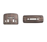 Oulages Intérieurs Pour Toyota pour Camry 2019-2022 Console d'instruments Couvercle de tasse d'eau Garnitures d'aération Intérieur voiture en bois pêche Voiture Autocollant Garniture(Shape 1)