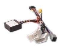 Oulesh Harnais de Câblage pour Renault Captur Clio 2017-2019, pour Android 16pin Adaptateur de câble de Faisceau de câblage stéréo autoradio
