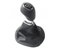 Oulesh Soufflet Levier de Vitesse pour Kia Sportage 2011-2016, Pommeau de Levier de Vitesse Noir à 6 Vitesses, Soufflet de Protection pour Coffre, Style de Voiture