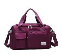 OuLi Store Sac de Voyage Pliable de Grande Capacité 35L Sac de Sport étanche Grand Sac de Nuit avec Compartiment à Chaussures Sac de Transport pour Voyage Sac à Gym (Couleur 12)