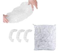 OULIGET Sacs de chaise de toilette avec élastique, sacs d'apprentissage de la propreté, sacs jetables pour tout-petits enfants et bébés, housse de siège de toilette, 43,2 x 20,3 cm, transparent