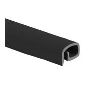 Oulotte 1 gaine de protection câble sol m/3 mètres en PVC flexible auto-adhésive for rallonge d'alimentation(Black,3.0M)