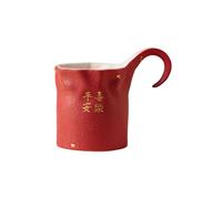 Oulun Tasse à café et soucoupe en céramique de 140 ml pour la paix et la joie de la maison