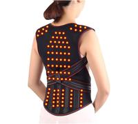 OUlxxluo Adultes Auto-Chauffant Thérapie Magnétique Correcteur de Posture Corset Gilet Dos Complet Épaule Taille Minerve Soutien Lombaire pour Femmes et Hommes Soulagement de la Douleur,XL,Black