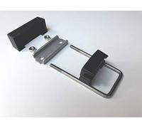 OuM Lot de 10 étriers en U pour poteaux de 40 x 80 mm