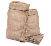 OuM Lot de 3 sacs en toile de jute 50 x 85 cm (220 g/m²), charge maximale de 25 kg