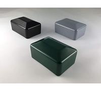 OuM Lot de 5 capuchons de poteau rectangulaires 60 x 80 mm Noir