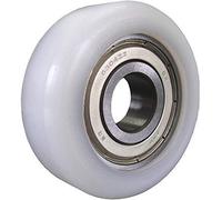 OuM Roulette en polyamide avec roulement à billes Ø 60 mm / 17 mm / 18,8 mm