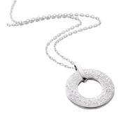 OUMAY Bijoux gravés en calligraphie arabe plaqués or 18K - Message Inspirant et symbolique - Amour, foi, protection - Cadeau femme anniversaire, noel (Rêves Argent)