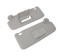 Oumefar 1 Paire de Voitures de Voiture Visor Soleil Gauche à Droite, Blocking Grey avec Miroir de vanité pour Sonic 2012 2020 pour Spark 2011 2022 Matière en Mousse PVC