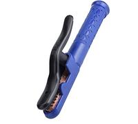Oumefar 1 pièces 800A Pince à souder en Laiton et cuivre Rouge avec clé Support d'électrode en cuivre isolé pour Tube de cuivre pour Machine à souder(Laiton)