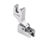 Oumefar 1 pièces Pied de Biche Presseur de Machine de Couture , Pied de Fermeture à Glissière Invisible pour Remplacement de Lit Plat Industriel S518NS Presserfoot