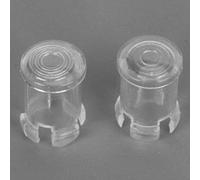 Oumefar 100 pièces Couverture de Diode électroluminescente 0.2in Transparent Professionnel Bouchons de Diode électroluminescente résistance à Haute température