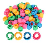 Oumefar 100 Pièces Porte canette Clip , Fil Copains Pinces Bobine Organisateur pour la Plupart des Bobines de Couture