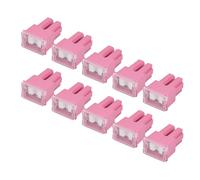 Oumefar 10pcs 30a Fusibles à Coup Lent, Double Push-in Femelle Double, Kit de Fusibles Lent Universel pour Voiture, Camping-car, Camion, SUV, Marin