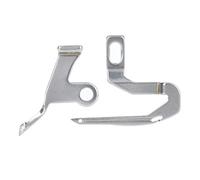 Oumefar 2 pièces Machine à Coudre boucleur Multifonctionnel ménage overlock boucleur Alliage boucleur Machine à Coudre Accessoires(Curved Needle)