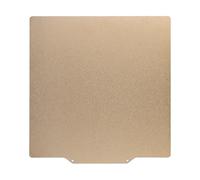 Oumefar 235x235 Mm Lit Magnétique PEI, Plaque de Construction Texturée Double Face pour Ender 3/5, Génie de L'artillerie, Mise à Niveau de L'imprimante 3D