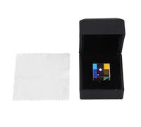 Oumefar 23x23x23mm Six Face Lumineux Lumineux Combiner Cube Prisme Vitrail Prisme pour Décoration Photographie Outil de Recherche