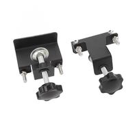 Oumefar 2PCS Cerbeaux D'armoires Universelles, Tiroir en Acier Front Installation Blamp Locator pour le Travail du Bois de Travail de Porte-cumul de Porte Panneau pour la Maison