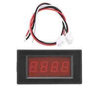 Oumefar 5135A Compteur Numérique à 3 1/2 Chiffres avec Affichage LED Rouge Voltmètre CC pour Tests électriques et Projets de Bricolage Boîtier en Plastique et Aluminium 79 X 43 X (DC5V/DC10V/DC20V)