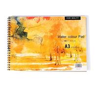 Oumefar A3 Pastel Papier Pad Peinture Cahier Aquarelle Peinture Livre Carnet de Croquis Bloc-Notes pour Peinture Dessin Fournitures Carton A Dessin A3 Artmediapaper
