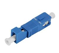 Oumefar Adaptateur fibre optique SC mâle vers LC femelle hybride fibre optique convertisseur pour réseau et communication optique