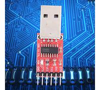 Oumefar Adaptateur TB196 USB vers TTL 232, Convertisseur Série Compact et Fiable pour Projets 18x30mm, 1 unité
