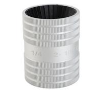 Oumefar Alésoir Tube Professionnel, Outil Ébavurage Chanfreinage Tuyaux Acier Inoxydable, Double Fonction Interne Externe, Pour Tubes 8 à 54mm, Plomberie Mécanique Soudage