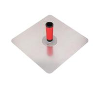 Oumefar Alliage en Aluminium 13inclons Sèches Hawk, Outil de Support en Plâtre de Mortier Léger avec Poignée de Poignée Douce, pour la Maçonnerie de Stuc en Ciment