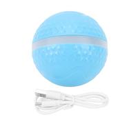 Oumefar Balle Interactive pour Chien, étanche IP54, Roulement Automatique Sûr, Balle Interactive Intelligente pour Chien, Jouet activé par Le Mouvement, Amusant pour l'extérieur (Bleu