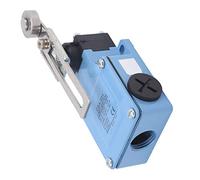 Oumefar BERM Interrupteur de Fin de Course à Réinitialisation Automatique avec Bras à Rouleau Réglable pour Machines, Structure en Acier et Plastique Durable, Niveau de Protection élevé, 1