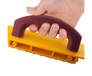 Oumefar Bloc Poussoir de sécurité pour le Travail du Bois, Poignée Ergonomique, Poignée Antidérapante pour Scie à Table, Routeur, Raboteuse, Outil de sécurité en Plastique ABS pou