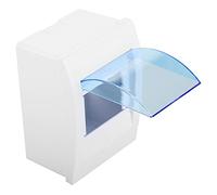 Oumefar Boîte de Distribution de Disjoncteur en Plastique, Couvercle Transparent Durable pour 3 à 4 Voies, Montage Mural Intérieur, Maison, Hôtel, Magasin