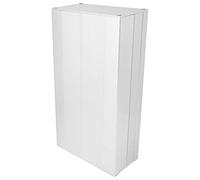 Oumefar Boîte de Refroidissement en Aluminium, Dissipation Thermique Efficace pour Projet de Bricolage pour Décodeurs Contrôleurs Sable Noir 2 Pièces ((Sable argent avec plaque plate))