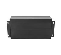 Oumefar Boîte de Refroidissement en Aluminium, Dissipation Thermique Efficace pour Projet de Bricolage pour Décodeurs Contrôleurs Sable Noir 2 Pièces ((Sable noir avec plaque pliée))