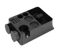 Oumefar Boîte D'organisateurs de café Support, ABS Plastic Multifonctionnel Compact Tamping Station de Rangement Coffee Tools Boîte pour la Maison Baristas